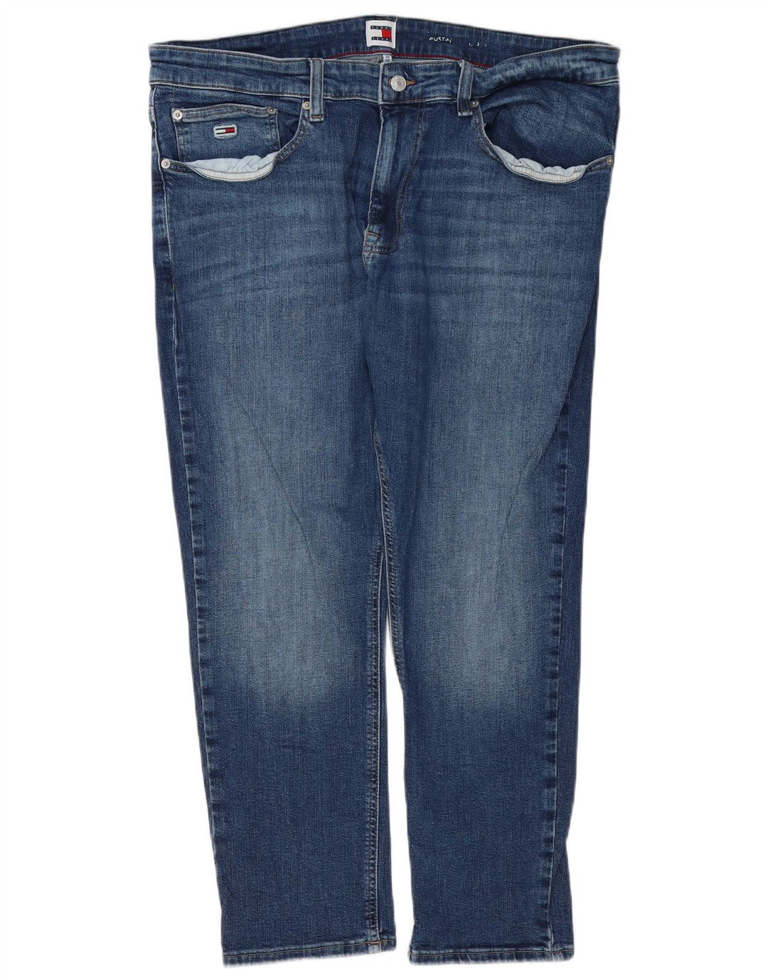 TOMMY HILFIGER Ανδρικό Austin Slim Jeans W38 L26 Μπλε βαμβακερό