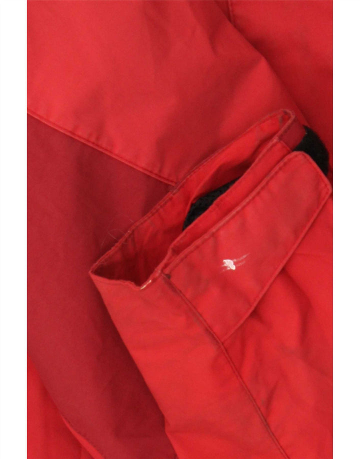 Jack Wolfskin Γυναικείο μπουφάν βροχής UK 14 Large Red Polyamide