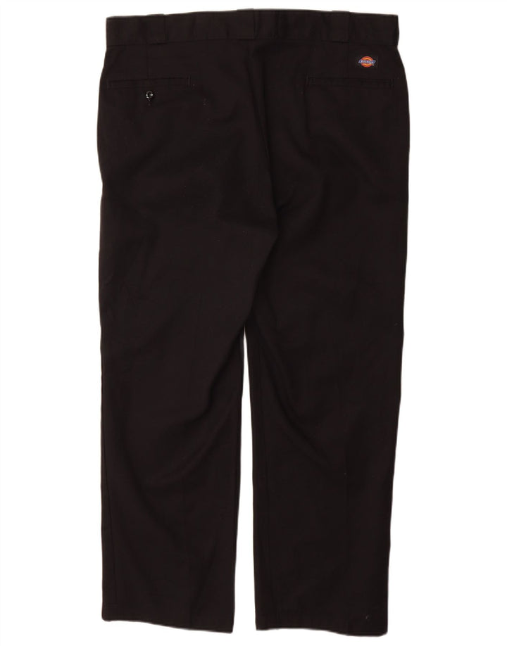 Ανδρικό ίσιο παντελόνι Chino Dickies W36 L28 Μαύρο πολυεστέρα