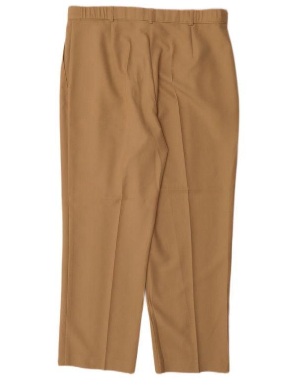 Marks & Spencer Γυναικείο ίσιο παντελόνι Chino UK 16 Large W34 L28 Beige