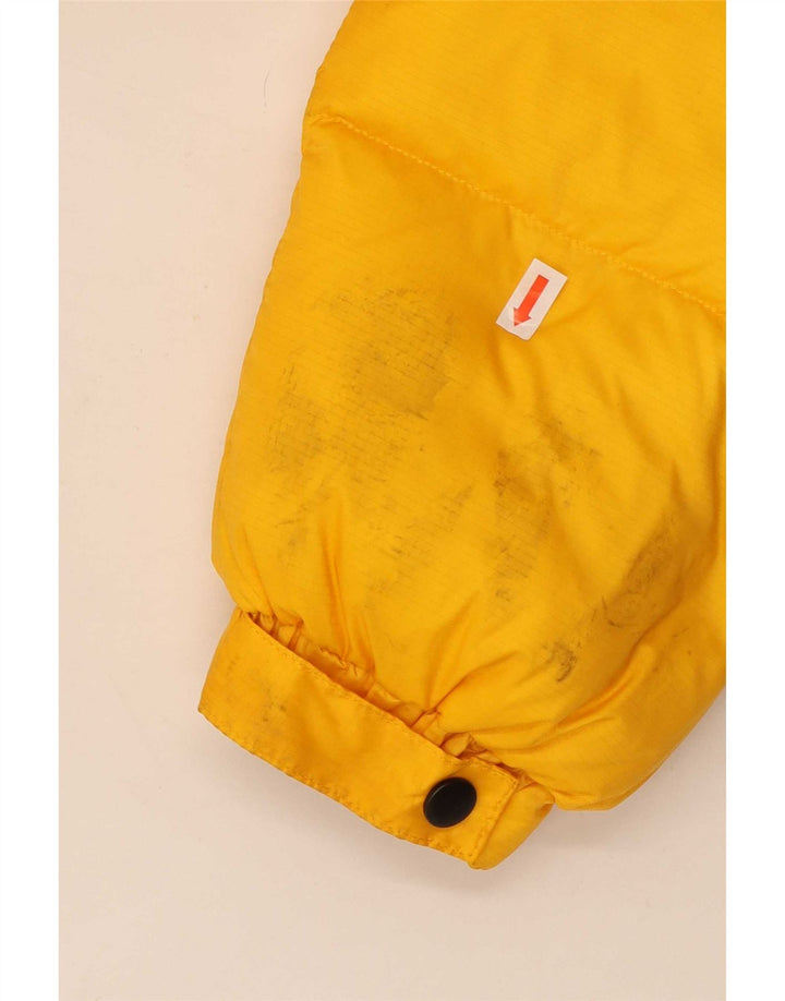 Superdry γυναικείο μπουφάν με επένδυση UK 16 Μεγάλο κίτρινο νάιλον