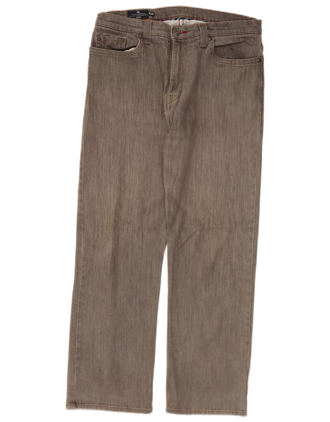 Ανδρικό τζιν Marks & Spencer Blue Harbor Straight W34 L29 Γκρι βαμβακερό
