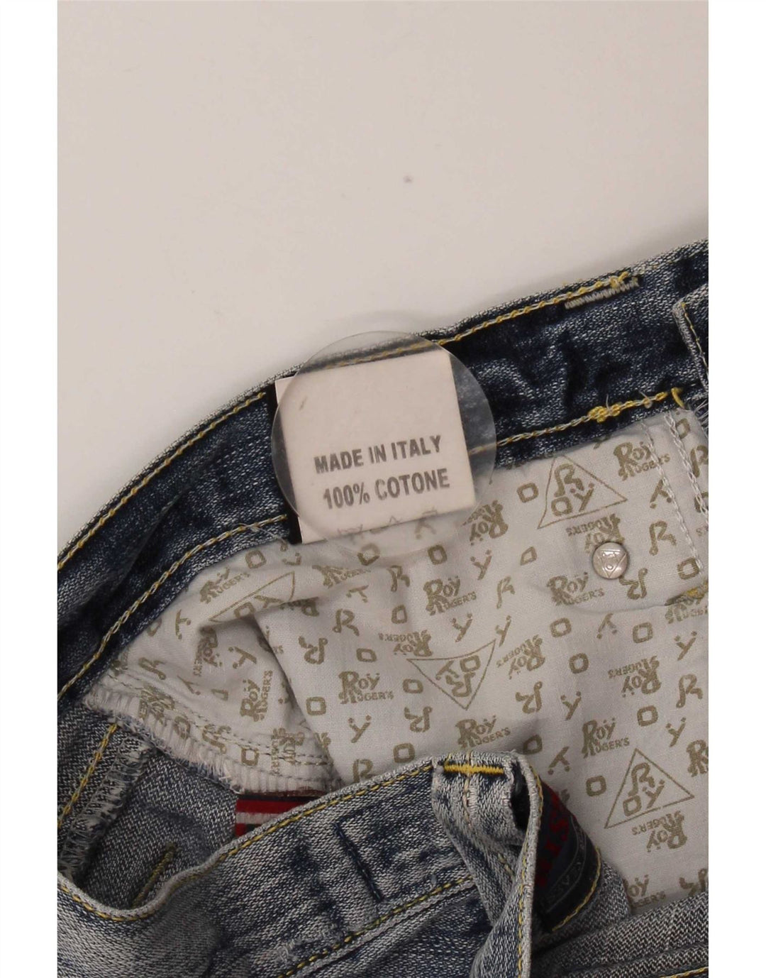Ανδρικό τζιν Roy Rogers Distressed Straight W31 L33 Μπλε βαμβακερό