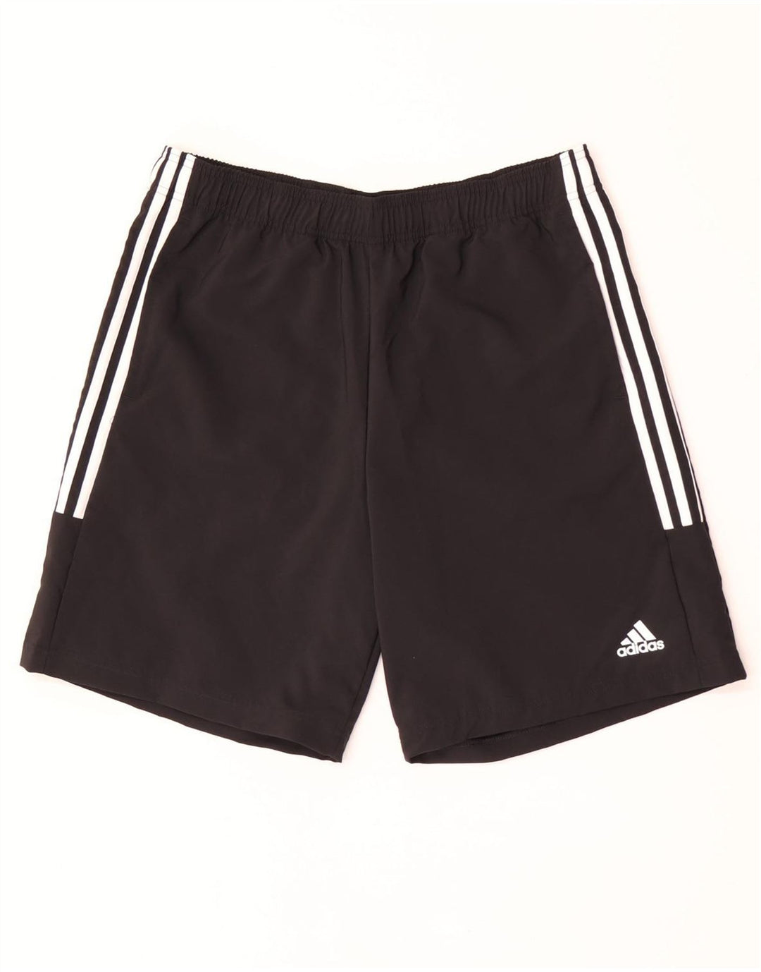 Ανδρικό αθλητικό σορτς Adidas μεγάλο μαύρο πολυεστέρα