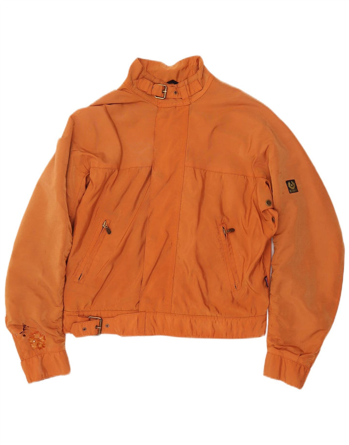 Belstaff Γυναικείο Μπουφάν Bomber IT 44 Medium Orange Floral Nylon