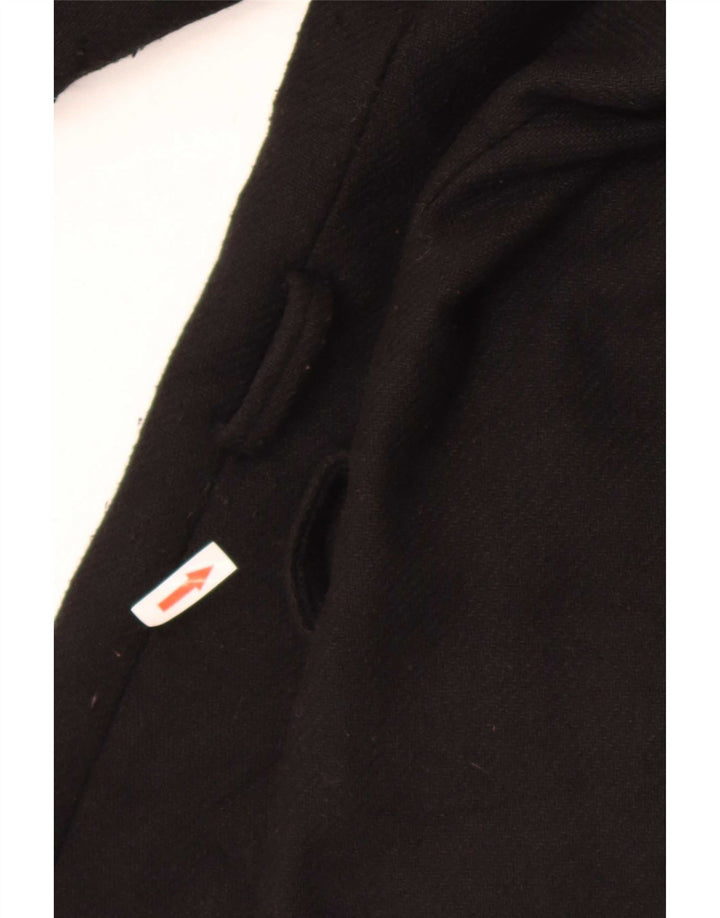 Sandro Ferrone Γυναικείο Πανωφόρι UK 12 Medium Black Wool
