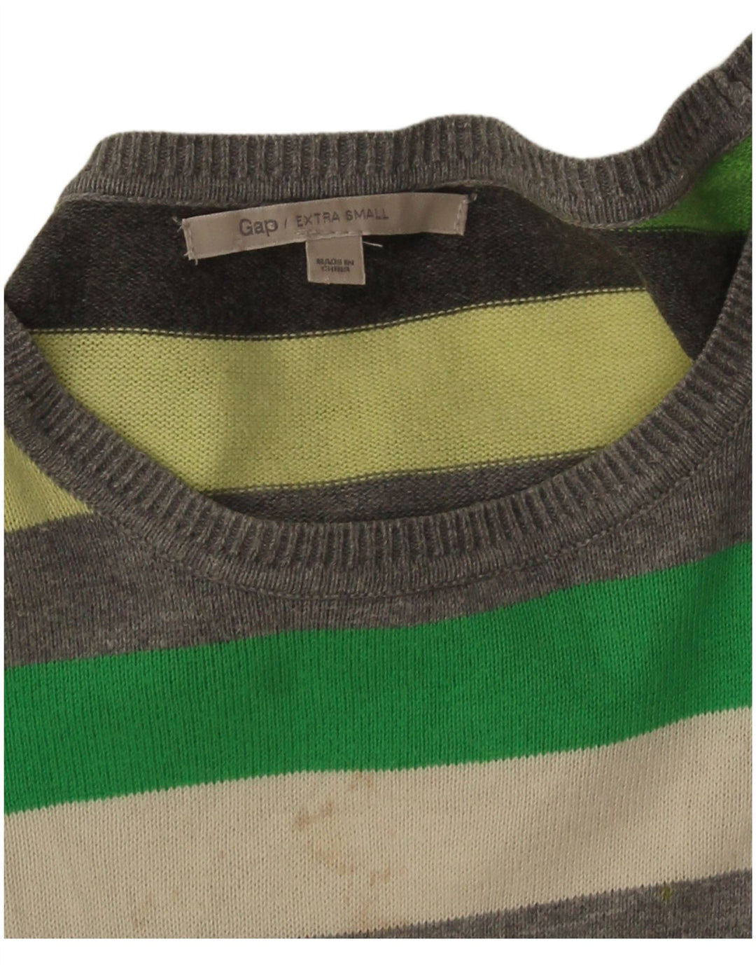 Πουλόβερ Gap Mens Crew Neck Jumper XS Πολύχρωμο ριγέ