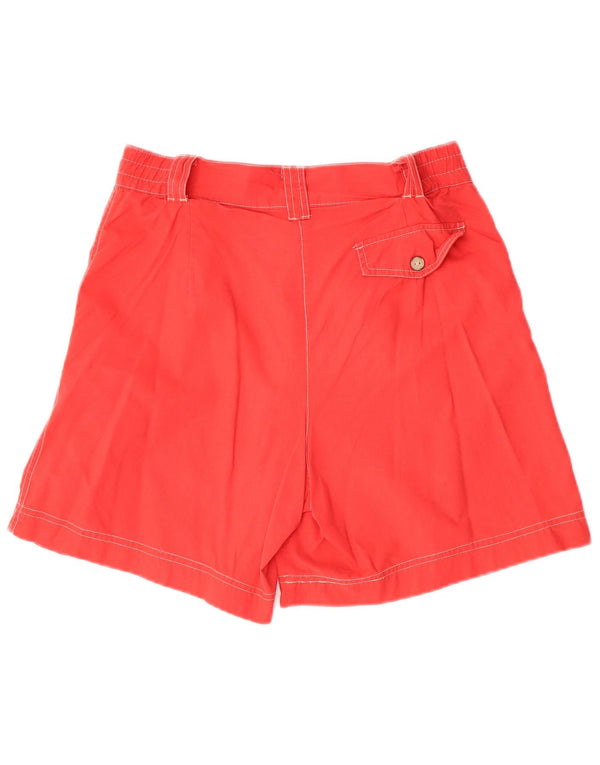 Vintage γυναικείο casual σορτς IT 42 Medium W30 Red