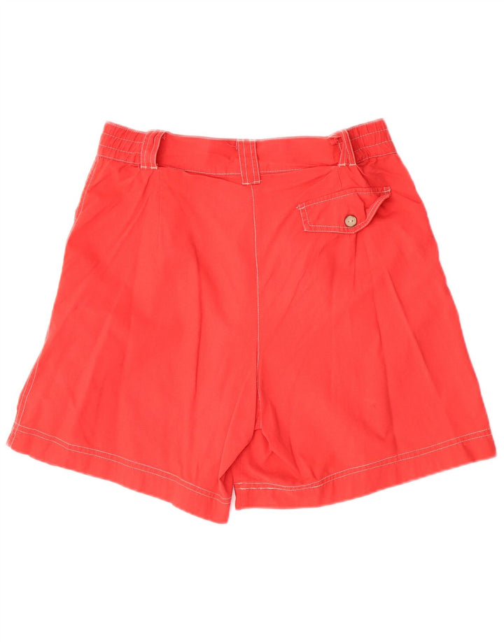 Vintage γυναικείο casual σορτς IT 42 Medium W30 Red