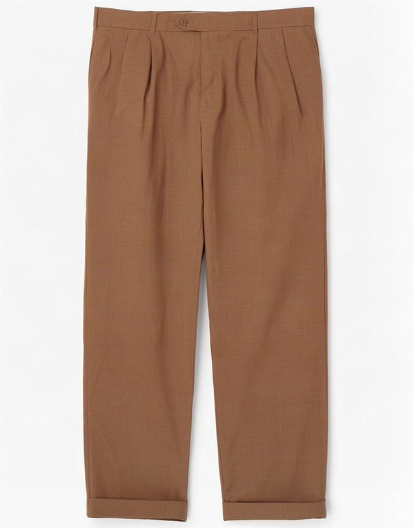Brooks Brothers Ανδρικό παντελόνι Madison Pegged Suit Trousers W38 L33 Beige Wool