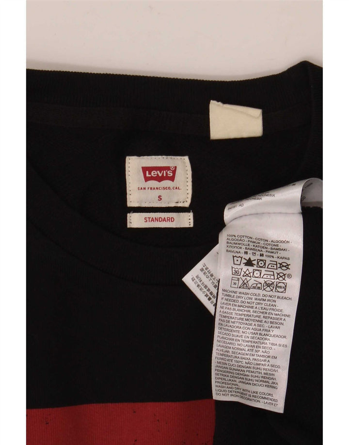 Ανδρική φούτερ Levi's Standard Graphic Jumper Small Black