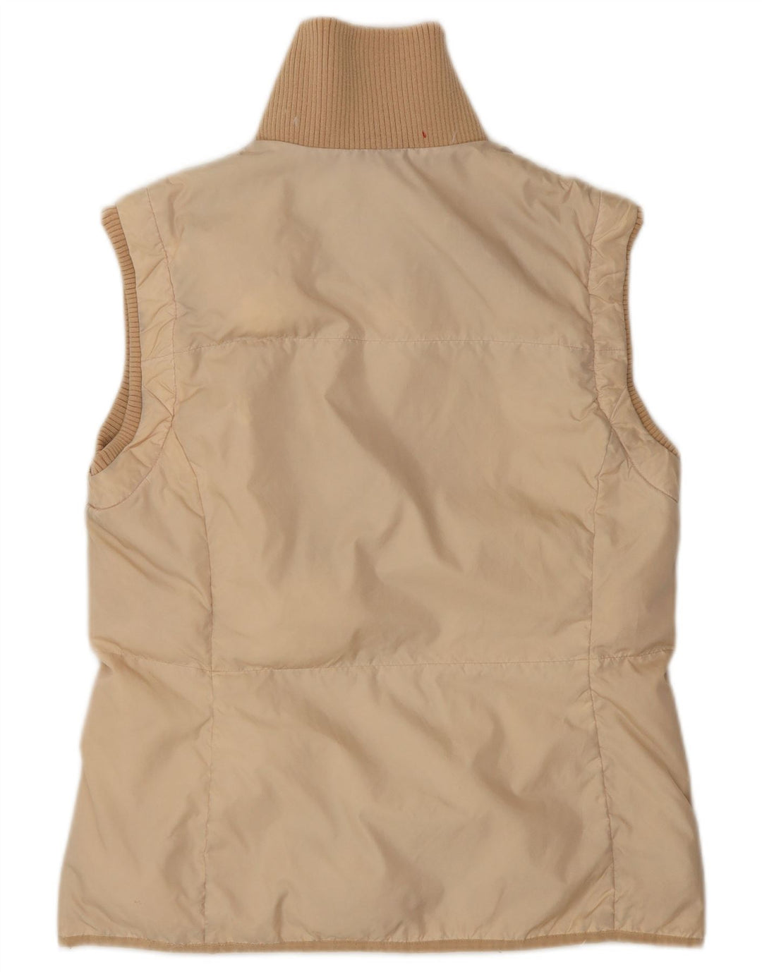 LOTTO Womens Gilet Gilet UK 8 Small Beige Nylon