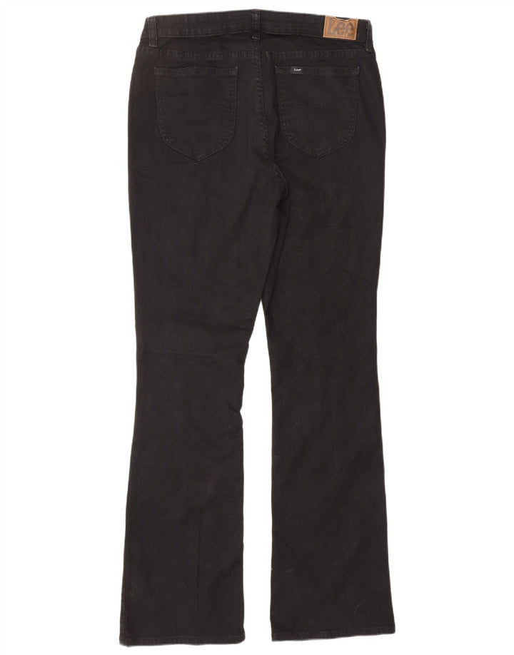 Γυναικείο τζιν μποτάκι LEE US 10 Large W32 L32 Μαύρο βαμβακερό