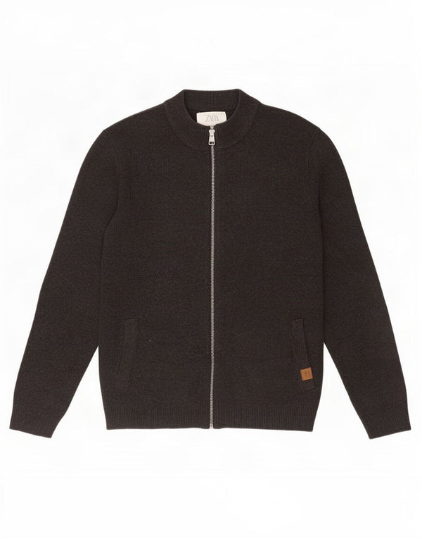 Zara Boys Cardigan Sweater 11-12 Years Grey