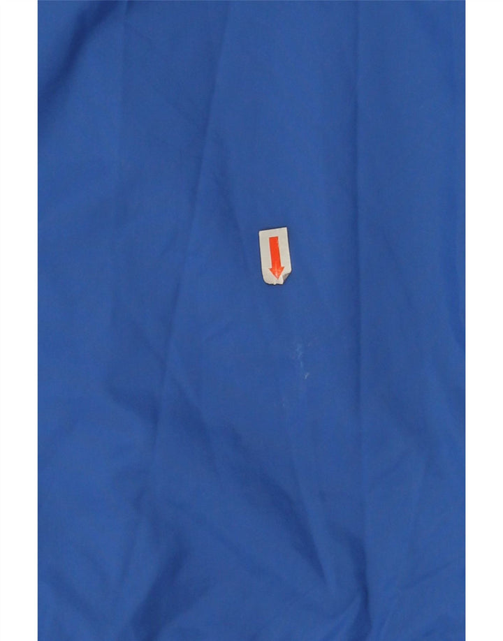 Μπουφάν βροχής Nike Boys Hooded 10-11 Years Medium Blue Colorblock Nylon