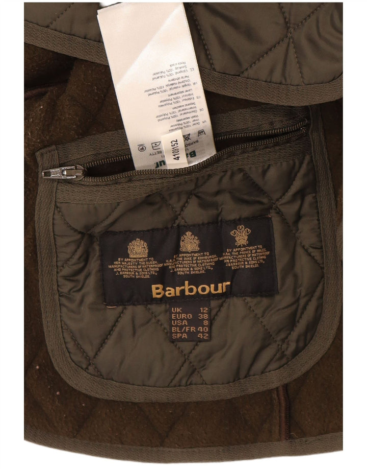 BARBOUR Γυναικείο καπιτονέ Gilet UK 12 Medium Khaki Polyamide