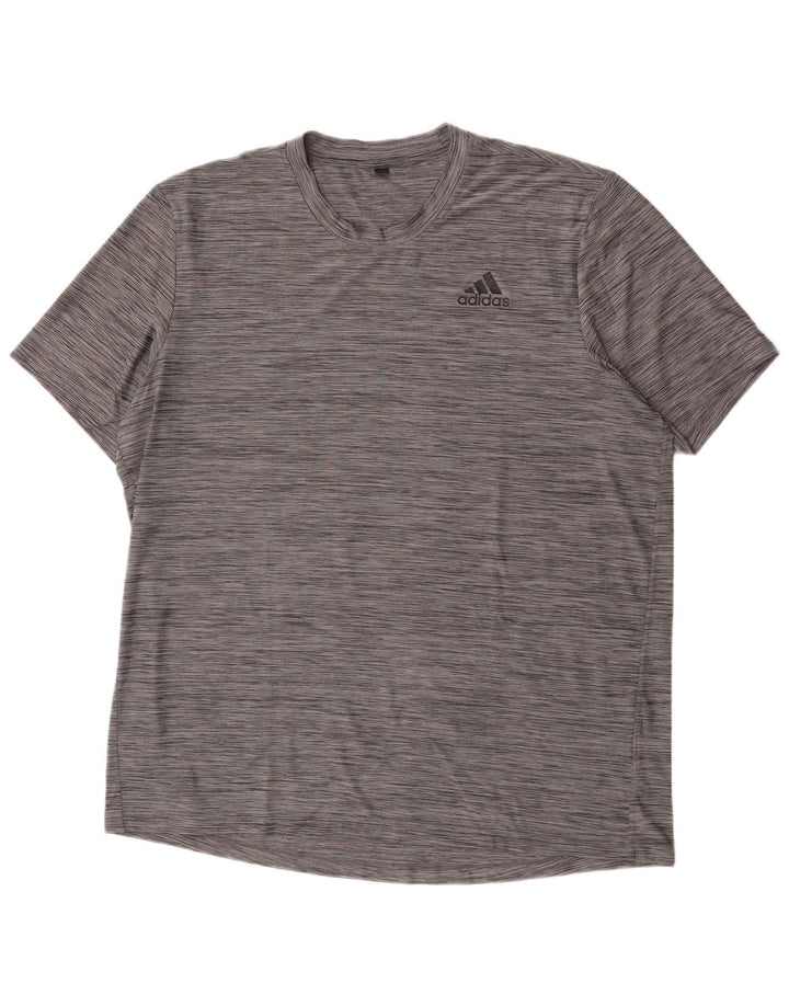 Ανδρικό T-Shirt Adidas Top XL Grey Flecked
