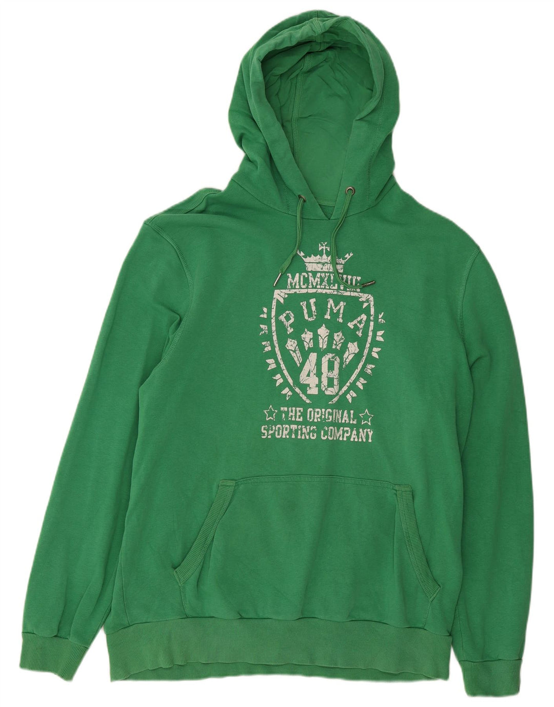 Ανδρικό γραφικό κουκούλα Puma Jumper 2XL Πράσινο