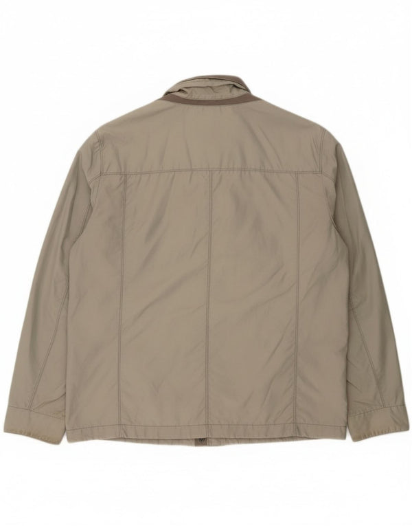 Ανδρικό μπουφάν Geox Bomber UK 44 2XL Γκρι βαμβακερό