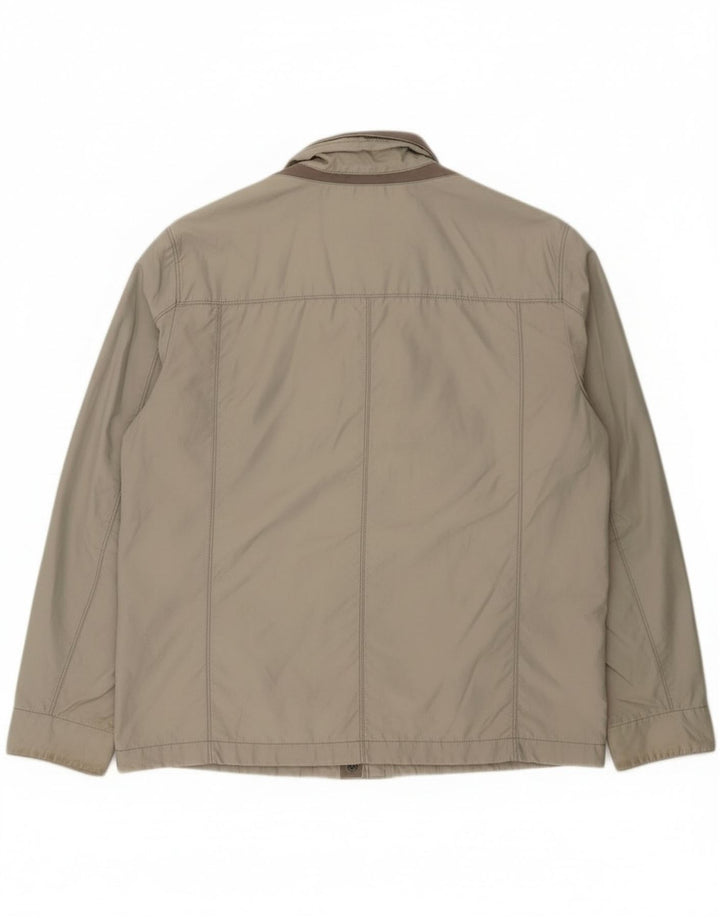 Ανδρικό μπουφάν Geox Bomber UK 44 2XL Γκρι βαμβακερό