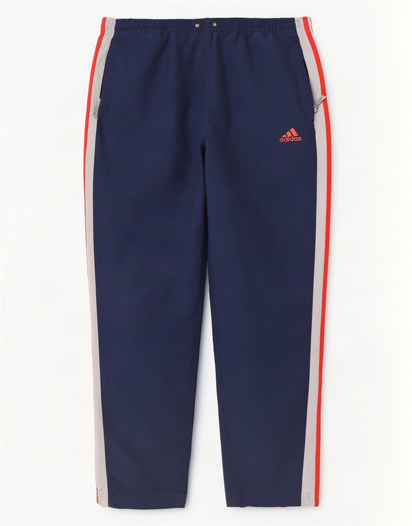 Ανδρική φόρμα Adidas Παντελόνι UK 44/46 Large Navy Blue Polyester