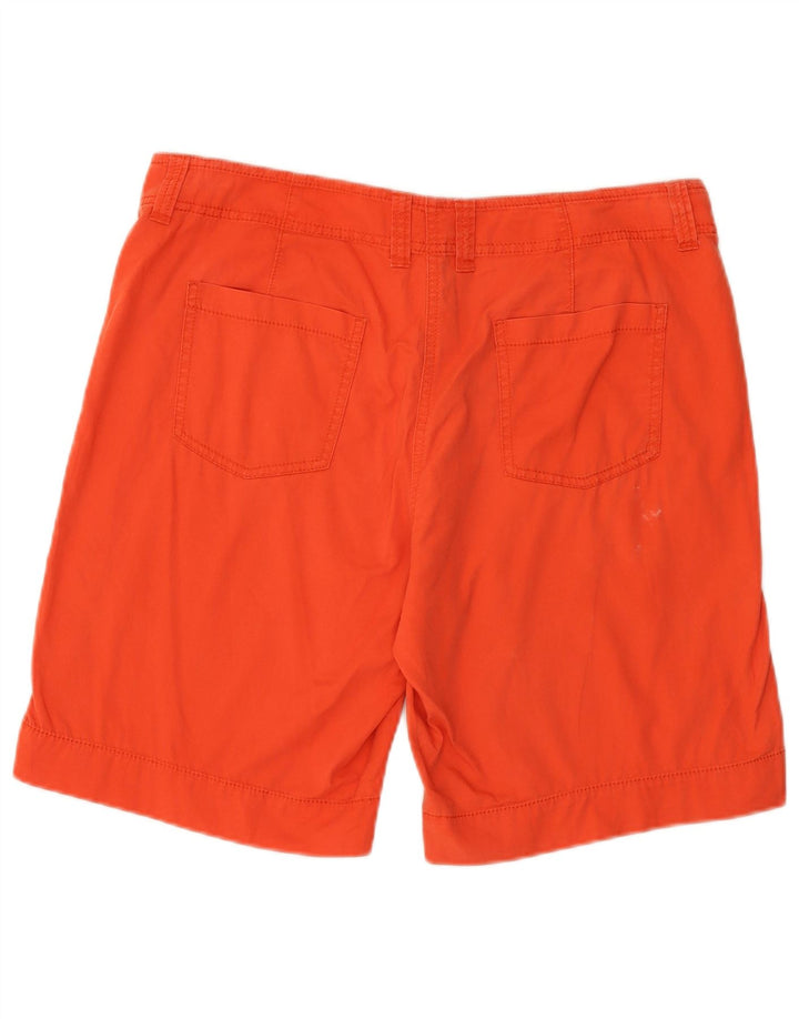Marks & Spencer Γυναικείο σορτς Cargo UK 14 μεγάλο W34 πορτοκαλί βαμβακερό
