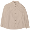 Zara Γυναικείο πουκάμισο Oversized UK 10 Small White Βαμβακερό