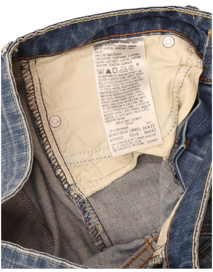 Γυναικείο Skinny Jeans LEVI'S Slight Curve W26 L30 Μπλε βαμβακερό