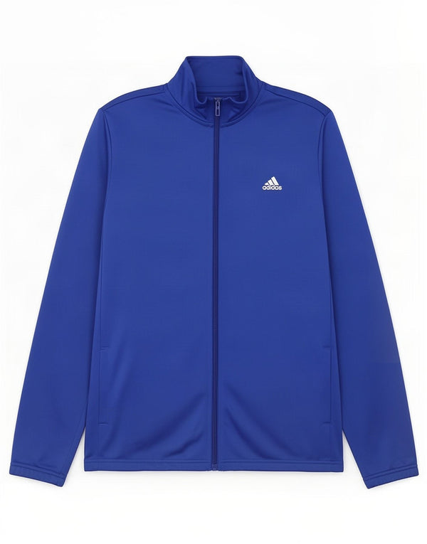 Adidas Boys Graphic αθλητική φόρμα Top Jacket 15-16 Years Blue Polyester