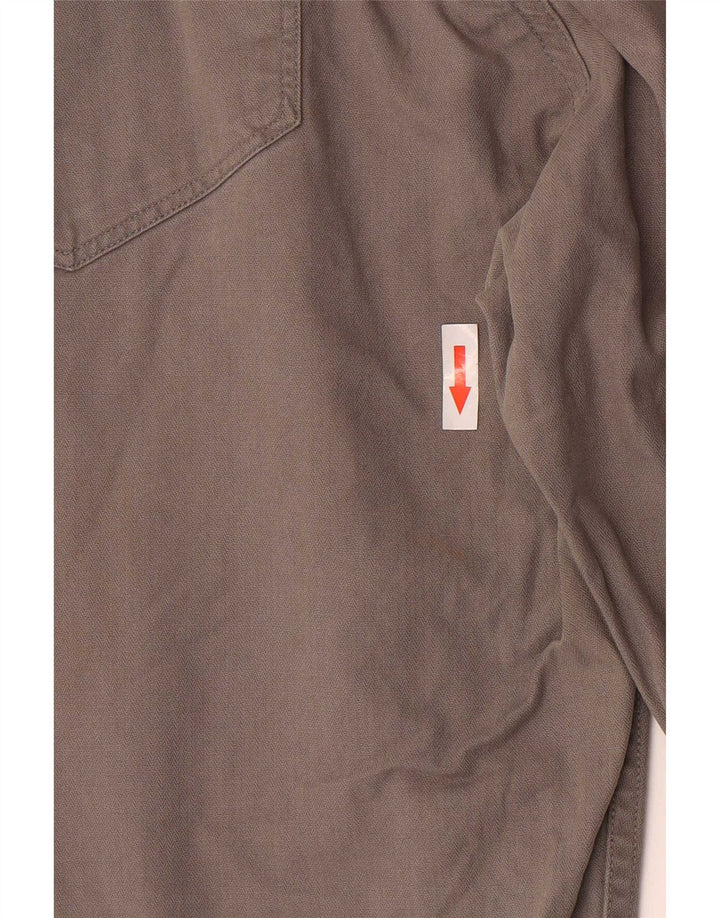 Marks & Spencer Ανδρικό Autograph Straight Cropped Παντελόνι W40 L25 Γκρι