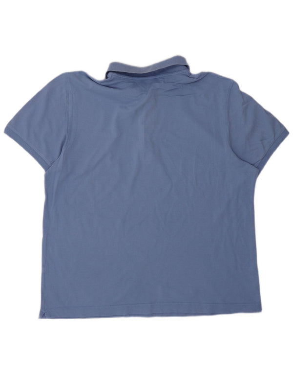 Ανδρικό πουκάμισο πόλο LOTTO XL Μπλε βαμβακερό