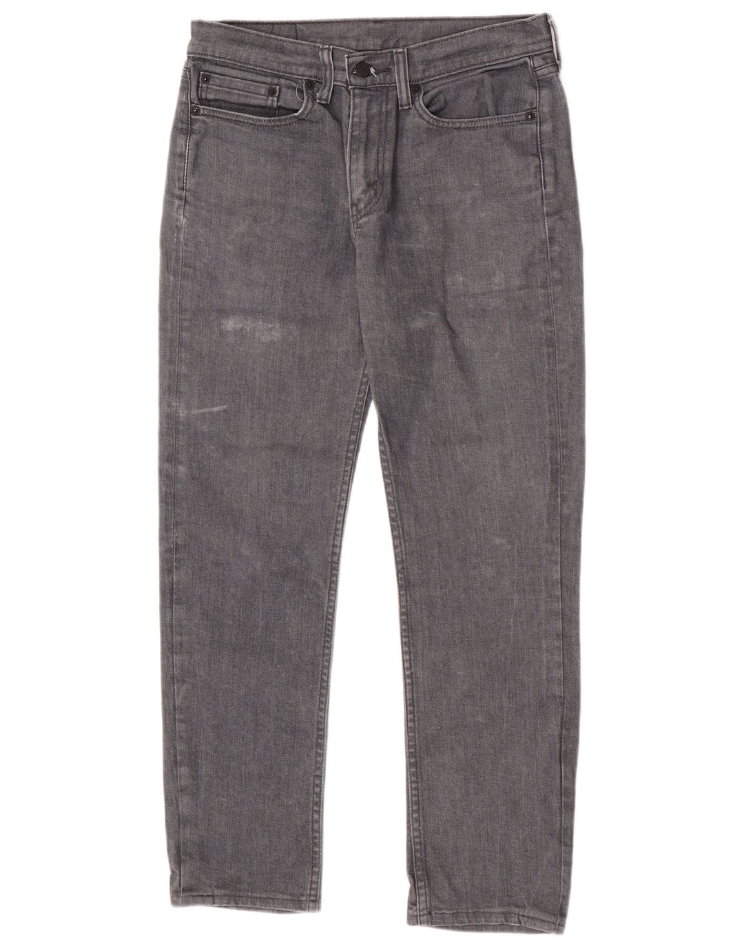 Levi's Mens 514 Straight Jeans W31 L29 Γκρι βαμβακερό