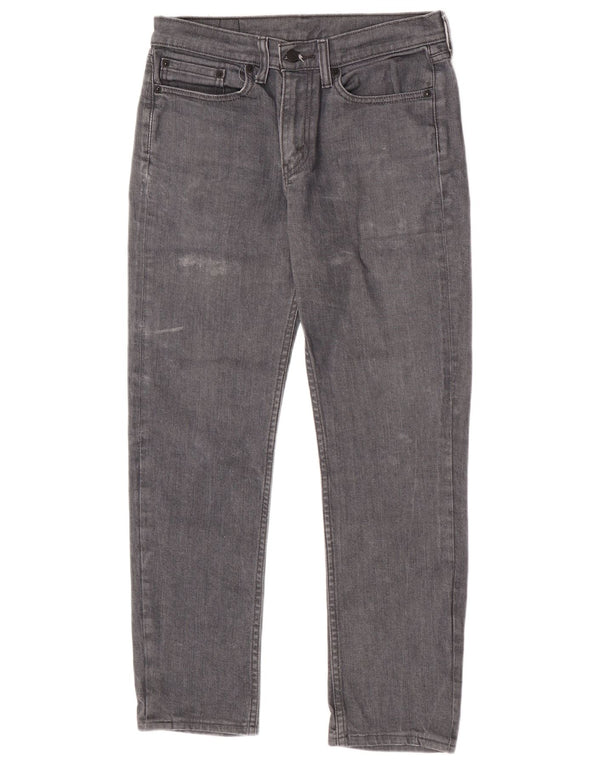 Levi's Mens 514 Straight Jeans W31 L29 Γκρι βαμβακερό
