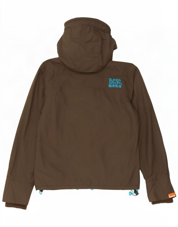 Superdry Γυναικείο Μπουφάν Windbreaker Graphic UK 14 Medium Khaki