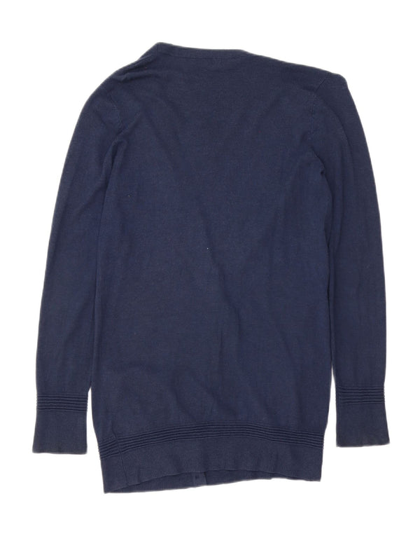 Topshop Γυναικείο Longline Oversized Ζακέτα πουλόβερ UK 10 Small Navy Blue