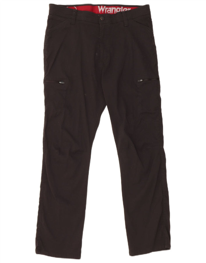 Ανδρικό παντελόνι Cargo Wrangler W36 L30 μαύρο νάιλον