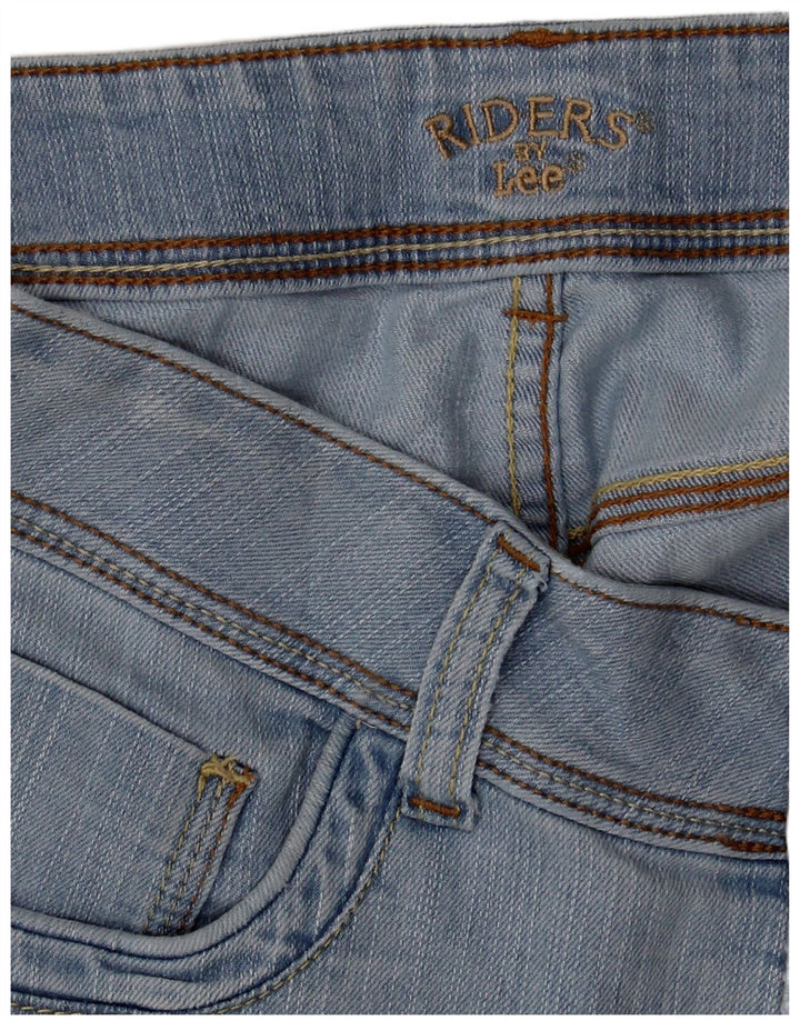 Lee Womens Riders Τζιν σορτς W34 μεγάλο μπλε