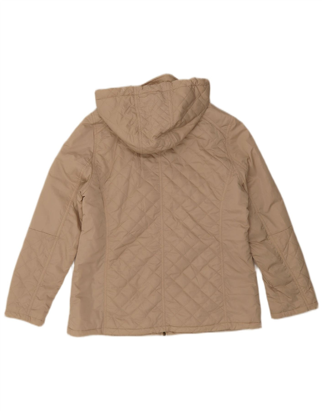 Marks & Spencer Γυναικείο Καπιτονέ μπουφάν με κουκούλα UK 12 Medium Beige