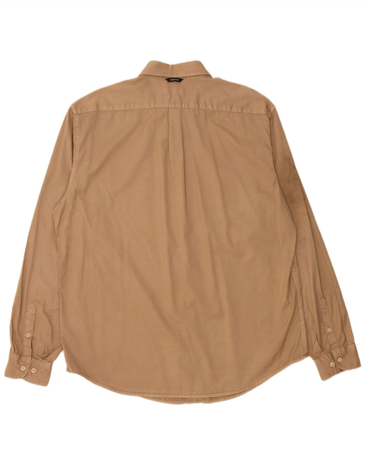 NAPAPIJRI Mens Geographic Regular Fit Shirt 2XL Beige