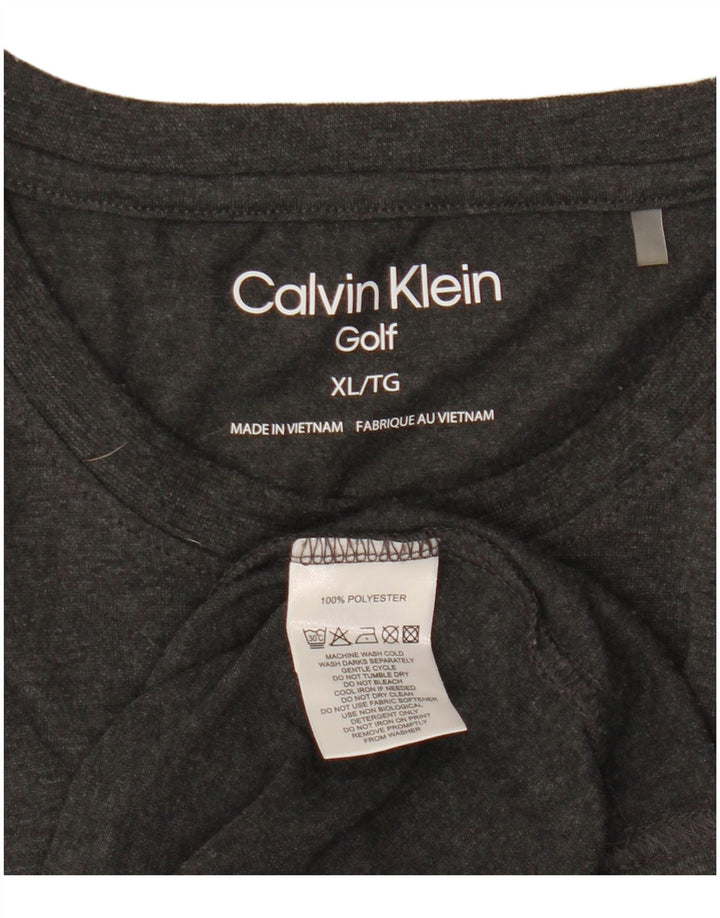 Ανδρικό T-Shirt Calvin Klein Top XL Grey Polyester