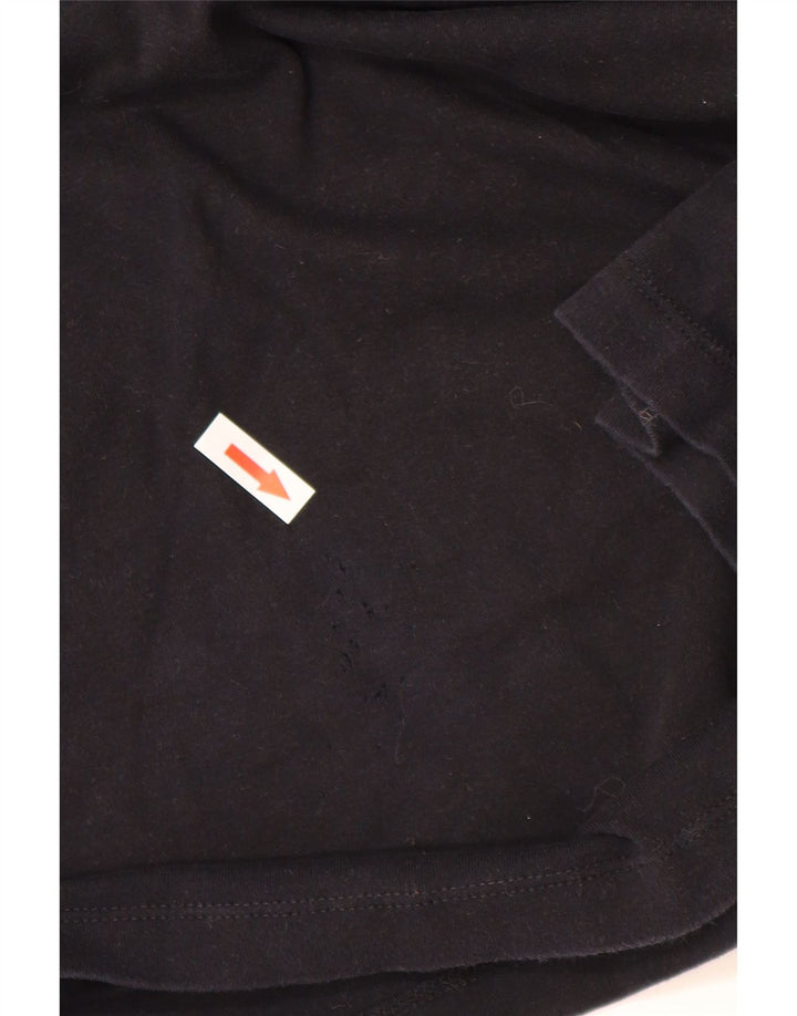 Γυναικείο μπλουζάκι GAS μακρυμάνικο UK 18 XL μαύρο βαμβακερό