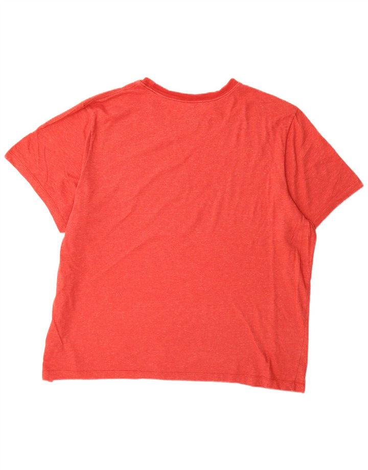 Ανδρικό T-Shirt NIKE Dri Fit Top 2XL Κόκκινο βαμβακερό