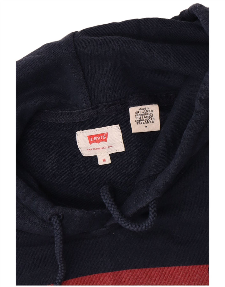 Ανδρικό γραφικό κουκούλα Levi's, μεσαίο ναυτικό, βαμβακερό