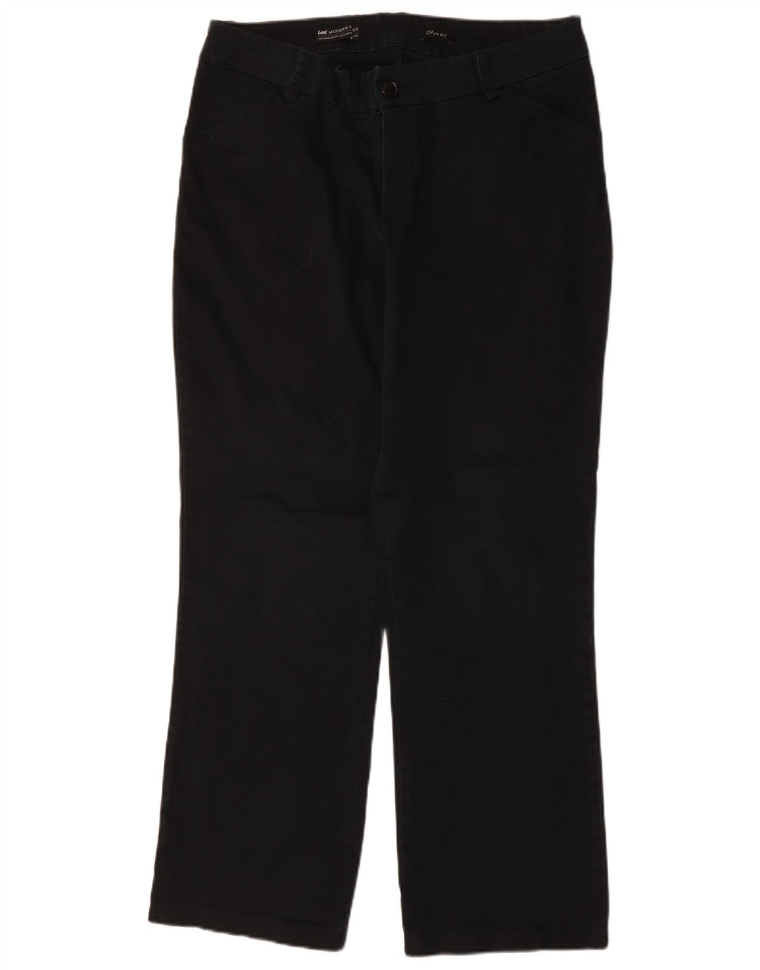 LEE Γυναικείο Curvy Fit ίσιο casual παντελόνι W36 L30 Navy Blue