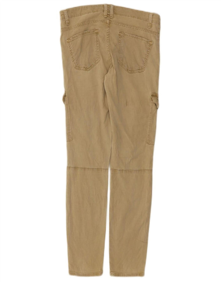 Zara Γυναικείο Slim Cargo Παντελόνι EU 38 Small W28 L28 Beige