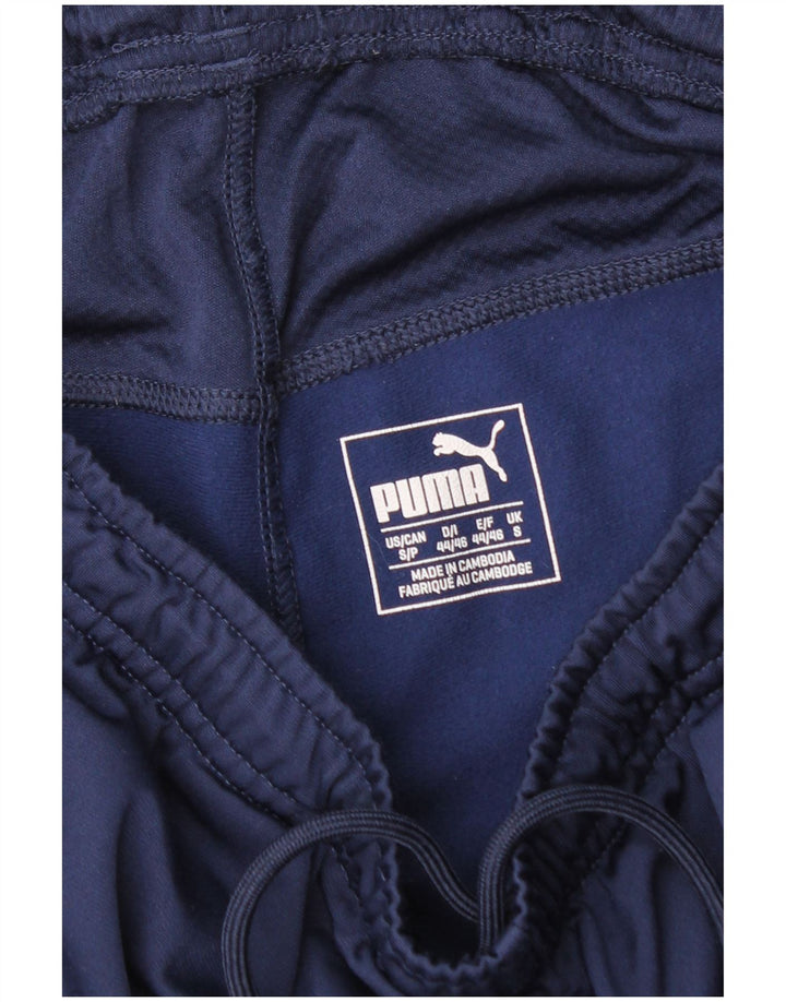 Ανδρική αθλητική φόρμα Puma Παντελόνι Μικρό Navy Blue Polyester