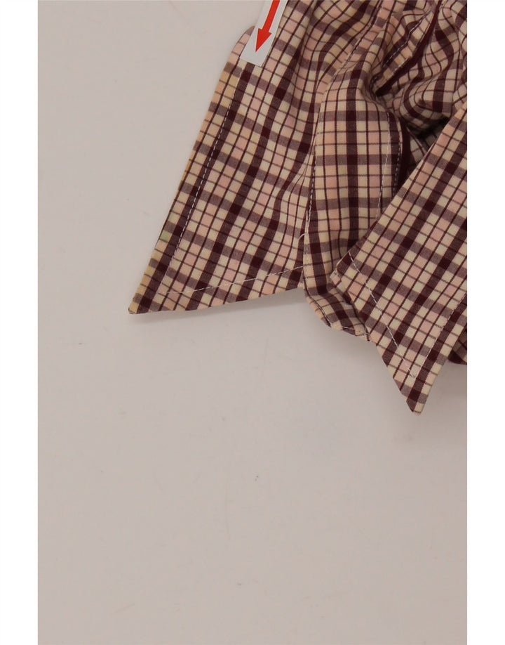 Tommy Hilfiger Γυναικείο Πουκάμισο US 6 Medium Maroon Check Cotton