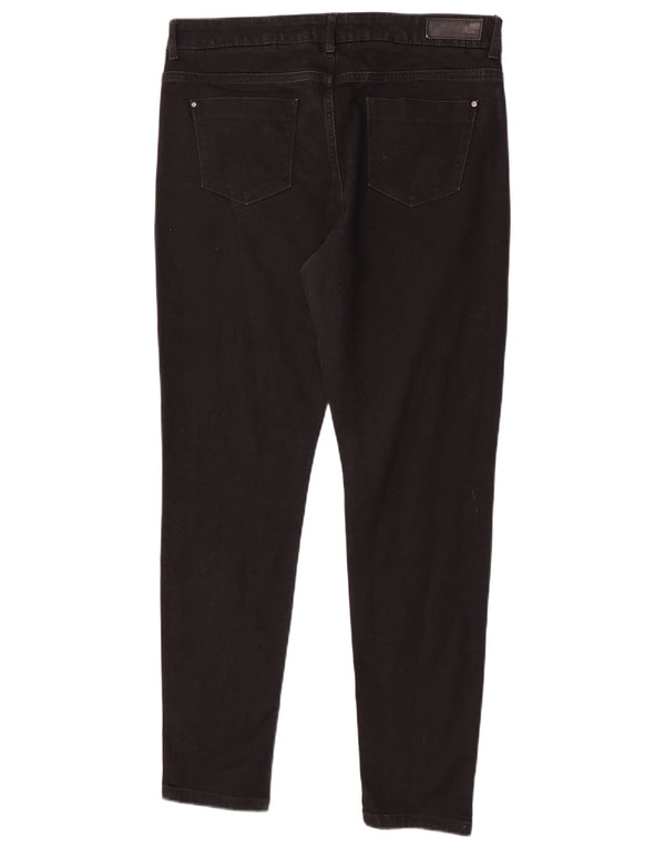 Marks & Spencer Womens Autograph Slim Jeans UK 14 Large W32 L28 Black