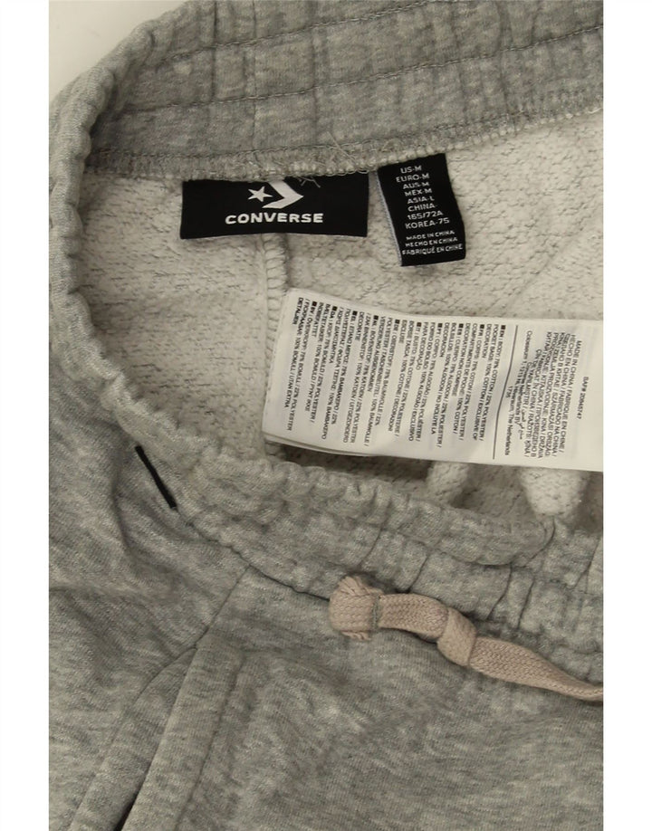 Γυναικεία αθλητική φόρμα CONVERSE Παντελόνι Joggers UK 14 μεσαίο γκρι βαμβακερό