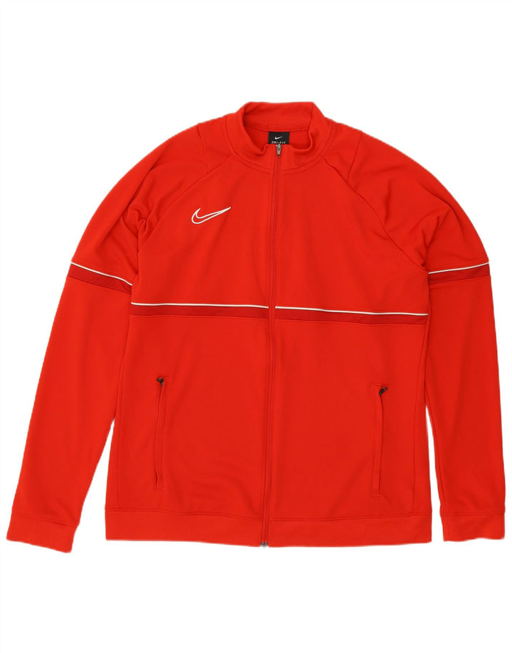 Ανδρική φόρμα Nike Dri Fit Μπουφάν με μεγάλο κόκκινο πολυεστέρα